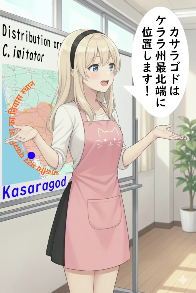 カサラゴドはケララ州最北端に位置します！