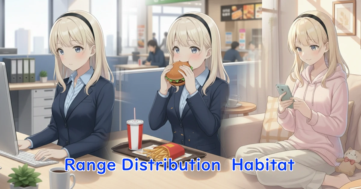 Range Distribution Habitat